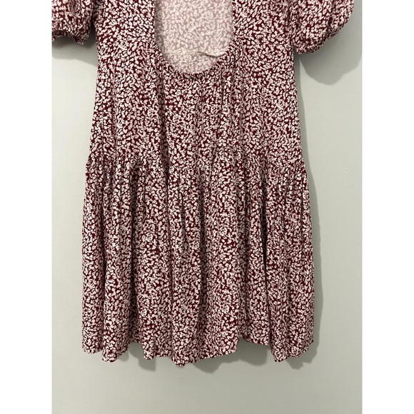 Free People Dancing In The Dark Dress Women’s Small Red White - Picture 8 of 14